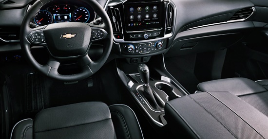 2021 Chevy Traverse High Country Interior