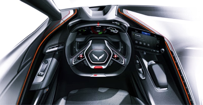 2022 corvette z07 interior