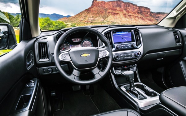 2022 Chevy Colorado Z71 Interior