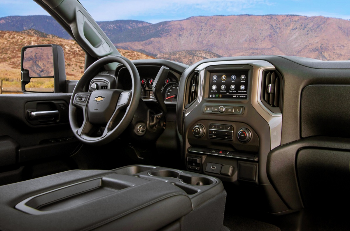 2024 Chevy Silverado HD Interior