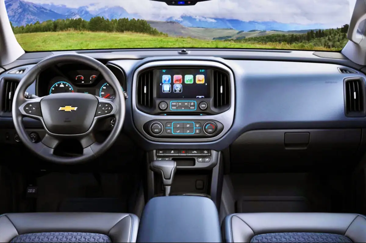 2023 Chevy Colorado Z71 Interior 