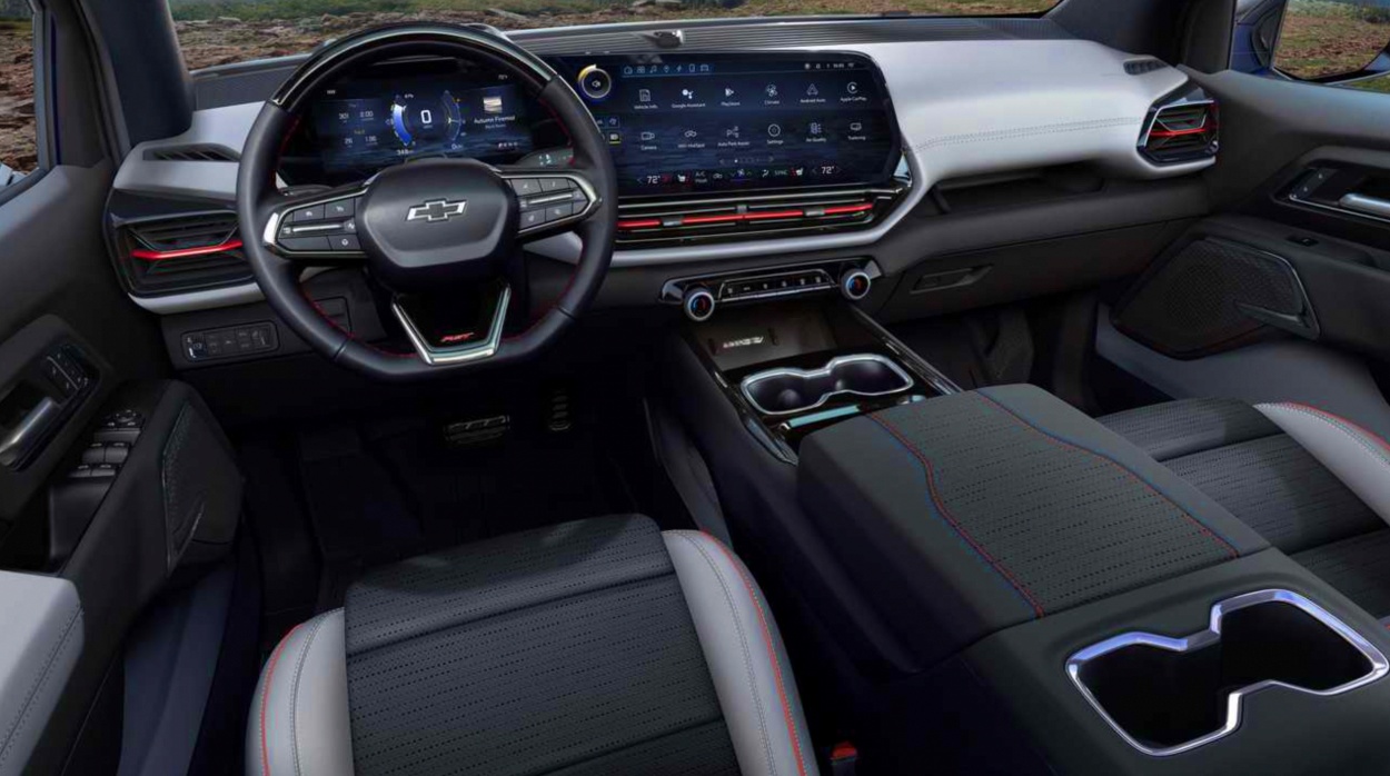 2025 Chevy Silverado EV Interior